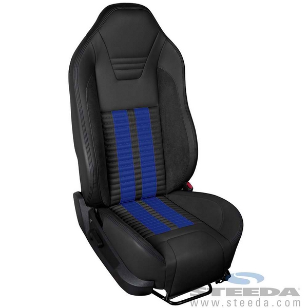 Blue Airbag Seat Upolstery w/ Seat Foam